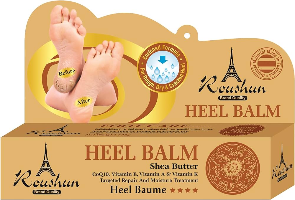 Roushun Shea Butter Feet and Heel Balm - 100 gm