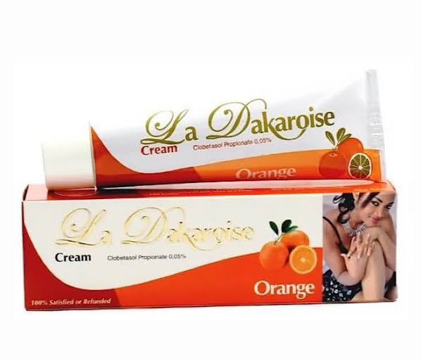 La Dakaroise Orange Lightening Tube Cream
