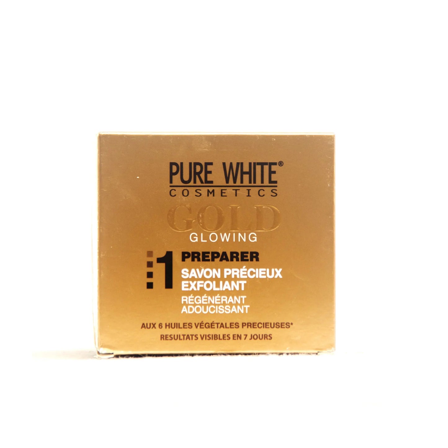 Pure White Gold Glowing Precious Exfoliating Soap
