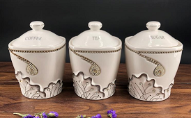tea canisters