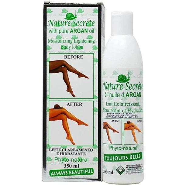 Nature Secrete Lightening Lotion with Argan Oil