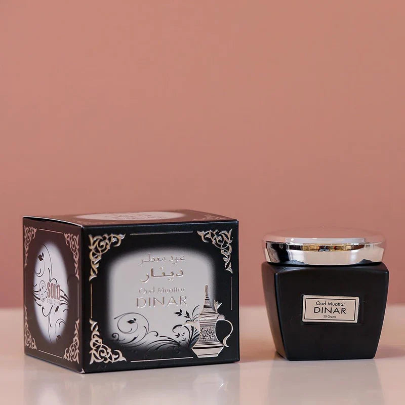 Bakhoor Oud Muattar Dinar - 50gm