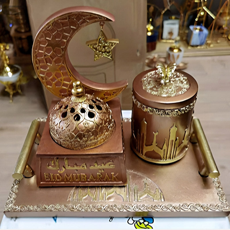 Bronze Incense burner set