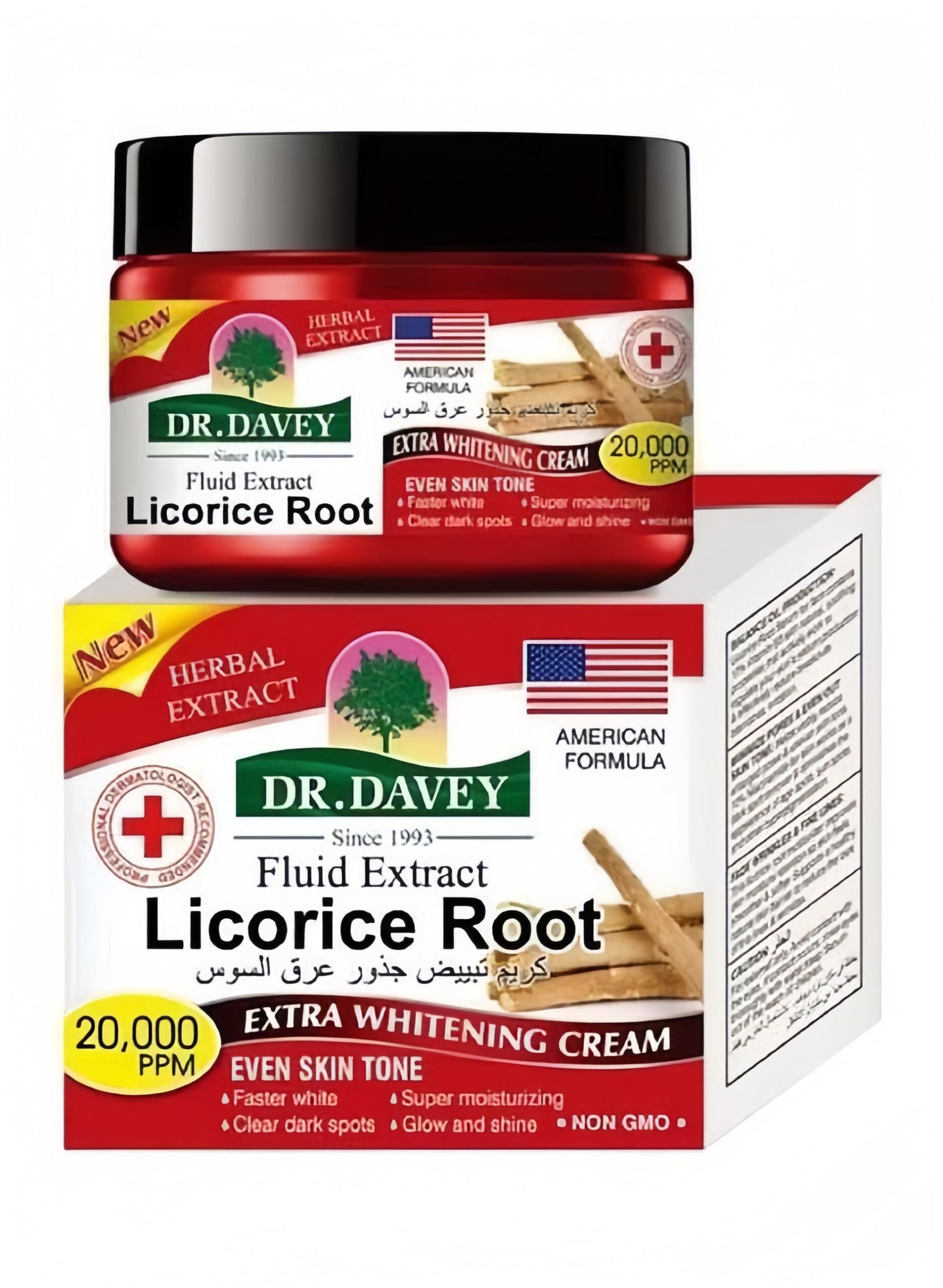 Dr.Davey Fluid Extract Licorice Root Extra Whitening Cream