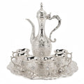 Turkish Tea Set, Metal Russianng Gift Tea set
