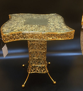 Metal Golden Stainless Table